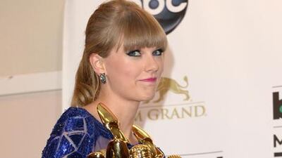 Swift won eight of 11 awards, including top artist and top Billboard 200 album for Red. Jason Merritt / Getty Images / AFP
