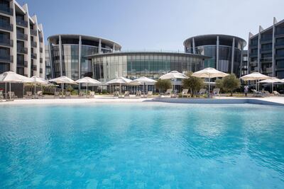 The pools at Jumeirah at Saadiyat Island Resort, Abu Dhabi, open at 9am on Friday.
