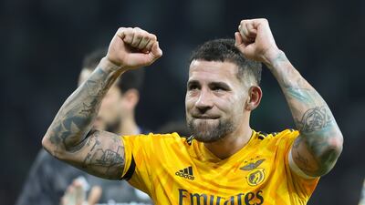 Nicolas Otamendi is paid £36,000 a week by Benfica. EPA