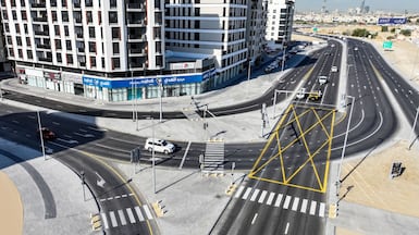 Dubai's Roads and Transport Authority has completed a 7km traffic expansion project on Al Warqa’a 1 Street, alongside the advanced drainage network. Photo: RTA