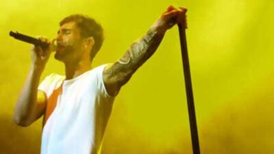 The Maroon 5 singer Adam Levine and his band will play at Dubai's Media City Palladium on Wednesday.