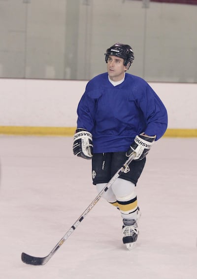 Steve Carell showed off his ice skating skills during an episode of 'The Office' and once considered a career in the NHL. NBCU Photo Bank