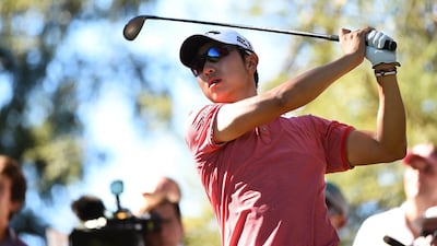 South Korea’s Bae Sang-moon is playing this week at a tour event in Maui and it may be his last as a professional until 2017. Robert Laberge / AFP