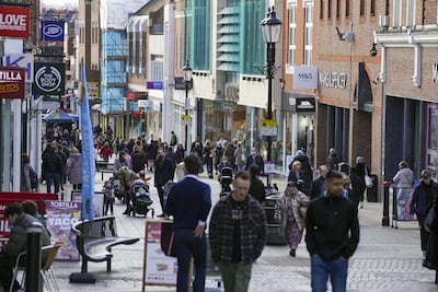 The UK government is under pressure to ease the cost of living crisis for millions of people in Britain. PA