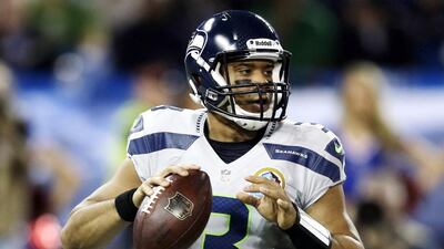 The Super Bowl-winning Seattle Seahawks drafted Russell Wilson in the third round of the 2012 draft. Mike Groll / AP
