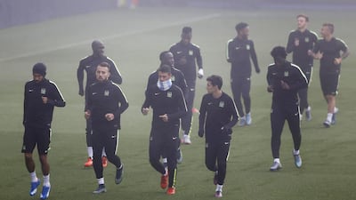 Manchester City has a strong Spanish presence but will be wary of Sevilla, their opponents and hosts in return leg of the Champions League quarter-final. Carl Recine / Action Images