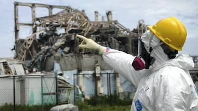 Part of the wrecked Fukushima site. Reuters