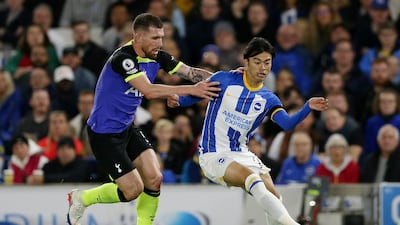 SUBS: KKaoru Mitoma (Estupinan 67’) – 6. Excited the Amex Stadium by barging through Romero in a storming run before he ran the ball out of play for a goal-kick. Getty