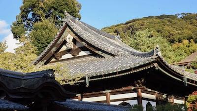 The sequence of 17th century prayer halls, pavilions and bridges is carefully arranged among forests, ponds and bamboo groves.