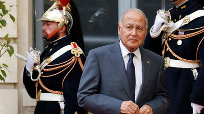 Arab League Secretary General Ahmed Aboul Gheit. AFP