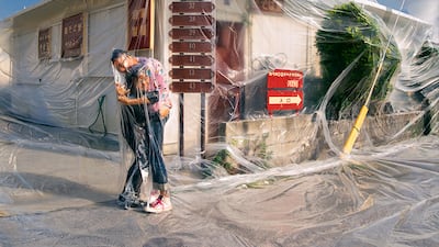 The artist says he can only do a few shoots a year as weather and wind have to also be factored in.