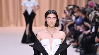 The Jean Paul Gaultier haute couture autumn/winter 2022-2023 show as part of Paris Fashion Week.