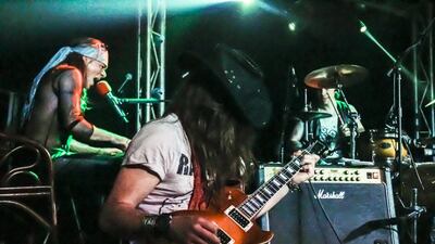 The Guns N’ Roses Experience will perform at Abu Dhabi City Gold Club on May 21. Courtesy Platinum Productions Group