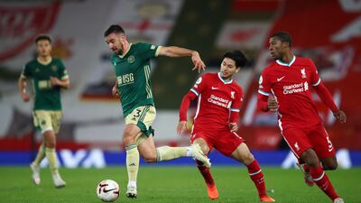 SUBS: Takumi Minamino - 5: Part of a double substitution with seven minutes left. Not much time to make an impact. Reuters