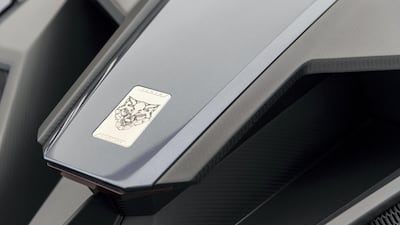 Its maximum speed is 400kph. Antonie Robertson / The National