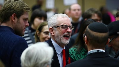 Britain's opposition Labour Party leader Jeremy Corbyn reacts after the General Election results of the Islington North constituency were announced at a counting centre in Islington during Britain's general election, London, Britain. Reuters