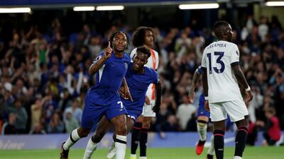 RF: Raheem Sterling (Chelsea): Never deserved to be on the losing side against West Ham, and was once again by far the best player on the pitch as Chelsea registered their first win of the season with a comfortable 3-0 stroll past Luton Town. Sterling scored the first two goals and constantly terrified the life out of the Luton defence. It’s not premature to say he looks back to his best. Getty