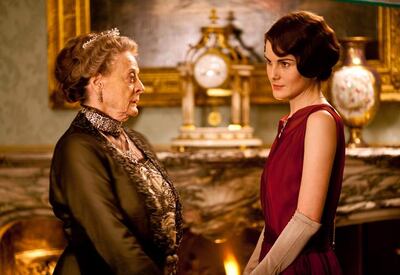 Dame Maggie Smith and Michelle Dockery star in 'Downton Abbey'. Masterpiece