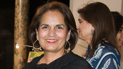 The art collector Lekha Poddar, in 2010. Nick Harvey / WireImage