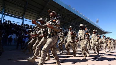 Syrian Democratic Forces have taken prisoners in the time they have clawed back territory from ISIS. Reuters