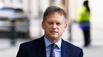 The UK Minister for Energy Security and Net Zero, Grant Shapps. PA