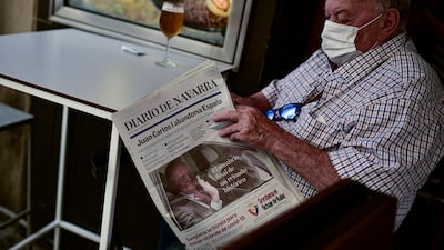 Spain was gripped by speculation over the whereabouts of former monarch Juan Carlos, a day after he announced he was leaving the country for an unspecified destination amid a growing financial scandal. AP