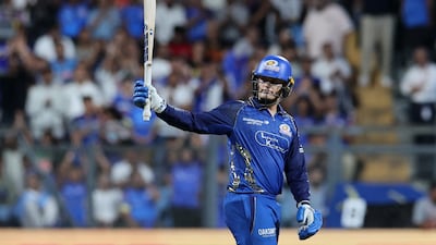 Mumbai opener Ryan Rickelton smashed 81 off 43 balls. Reuters