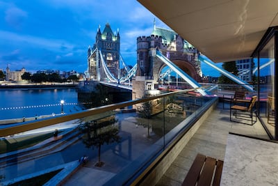 Balcony at One Tower Bridge