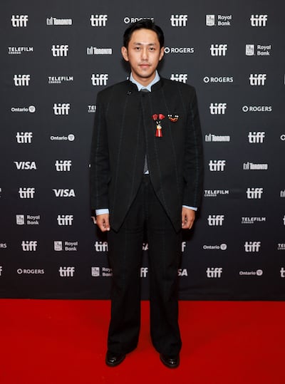 Theja Rio, director of Angh, at the film's premiere at the Toronto International Film Festival. Getty Images