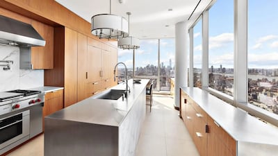 The triplex penthouse in One Madison over the 58th, 59th and 60th floors.