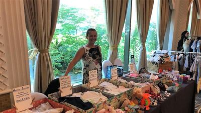 The flea market is on Saturday, February 3