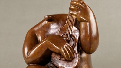 A headless sculpture from Egyptian artist Ahmed Askalany will be on show at Art Cairo in February. Photo: Art Cairo