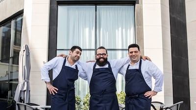 Omar, Mohammad and Wassim Orfali. Photo: Orfali Bros
