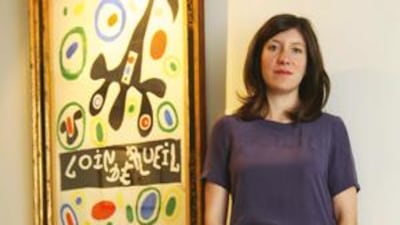 Emilie Faure, the collection and exhibition manager at The Farjam Collection.