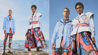 Haitian Olympic athletes will be dressed by Stella Jean for the 2024 Summer Olympics ceremonies. AP