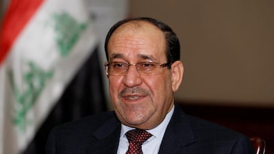 Former Iraqi Prime Minister Nuri Al Maliki's statements were denounced by Bahrain. REUTERS