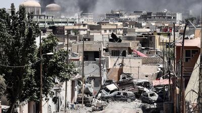 Amnesty International has called for a commission to probe crimes against civilians in Mosul. AFP / Mohamed El-Shahed