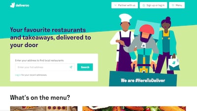 Deliveroo is among the country's top food delivery apps.