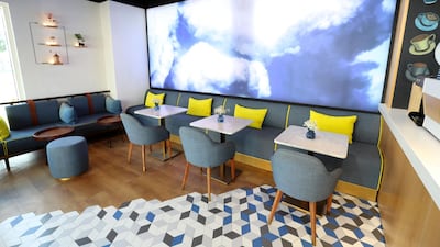 The cafe was opened at the end of December 2017. Chris Whiteoak / The National