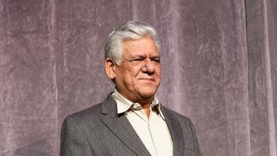 Actor Om Puri appears in the new film Solar Eclipse: Depth of Darkness. Vito Amati / Getty Images for Icon / AFP