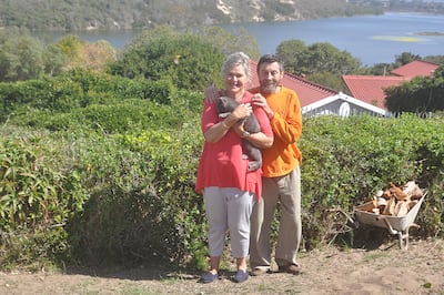 Nick and Cheryl Liepner. Courtesy-Gavin du Venage