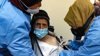 At every stage of the pandemic medical staff have been on the frontline. AFP