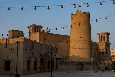 The museum is in Ajman Heritage District, which also has restaurants and stalls. Christopher Pike for The National