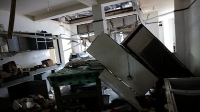 Demonstrators vandalised part of Prime Minister Ranil Wickremesinghe's house in Colombo. Reuters