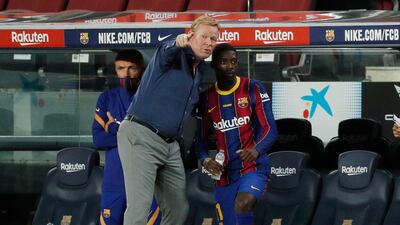 Substitutes: Ousmane Dembele (69 minutes) – 7, Made an instant impact with his first touch as he set up Jordi Alba to cross. Looked dangerous on the left side and full of running. Reuters