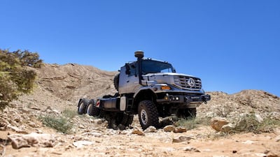 Emirates Motor Company (EMC) and Mercedes-Benz will show the Zetros at Adipec 2016. Courtsey EMC