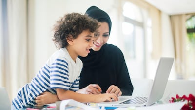 The law sets out standards and guidelines to protect UAE children online. Getty Images