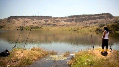 The area where the new city project is to be built, 40 kilometres north of Istanbul.