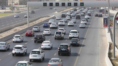 Department of Transport spokesman said the road pricing scheme would reduce traffic congestion and make journeys faster. Jeffrey E Biteng / The National