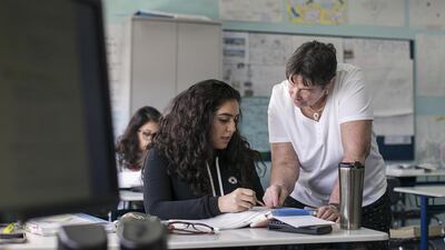 A more comprehensive understanding of the health of our education system might be had if we were to find that teachers who do well in the new standards programme also come from schools that perform admirably in the inspection regime. Mona Al Marzooqi / The National